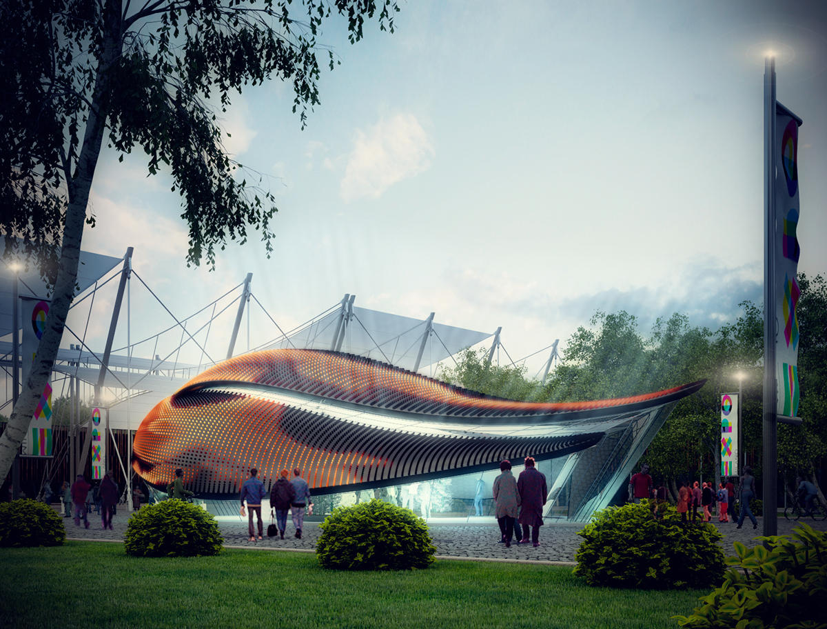 Concept project of Azerbaijan on EXPO Milano 2015 (expo)