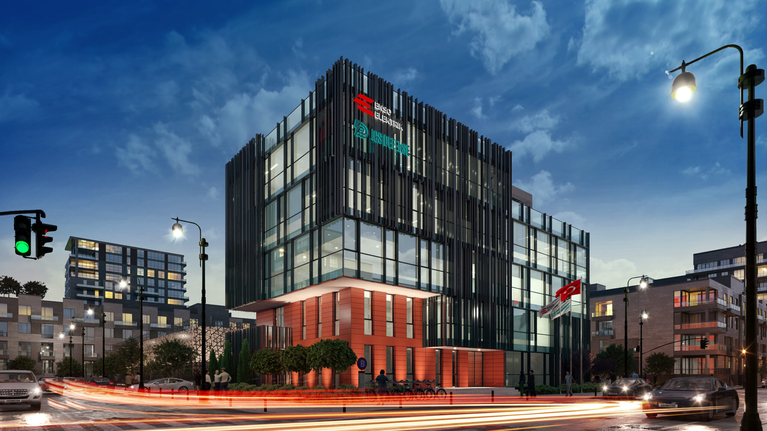 ENSO ELEKTRIK ICS DEFENSE Office building HQ